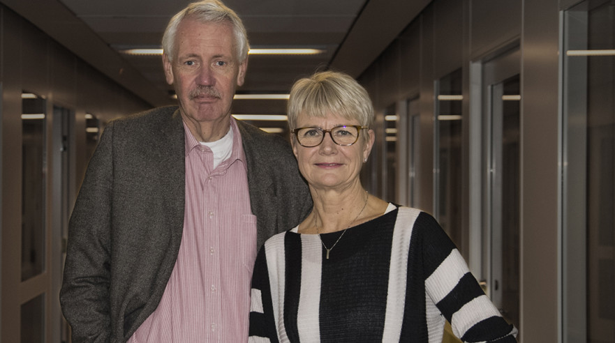 HG Wessberg och Catharina Håkansson Boman, förhandlingspersoner på Sverigeförhandlingen